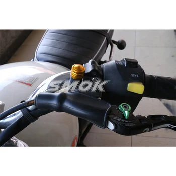 SMOK motorno kolo, Skuter Pribor CNC Aluminija Zlitine Rearview Mirror Sedež Okrasna Kapa Pokrov Za Yamaha Xmax 300 2017 2018