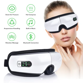 Multi-Vibracije Električni Oči Massager Infrardeče Ogrevanje Za Nego Oči Glasbo Napravo Gubam Blaži Utrujenost Terapijo, Akupunktura, Masaža