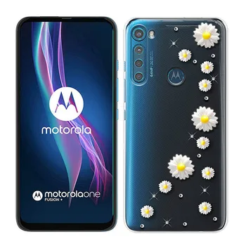 Za Kritje Motorola Moto Eno Fusion Plus Primeru Za Moto G 5G G8 E7 G9 Plus Igrajo E6S 2020 G8 Moč Lite Bling Silikonsko Ohišje Pokrov