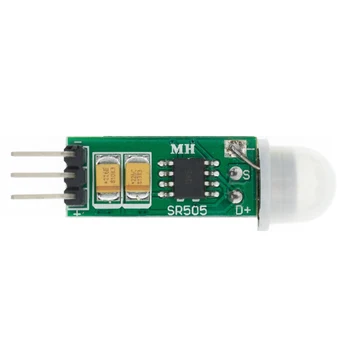 10PCS HC-SR505 Mini modul za zaznavanje telesa, zaznavanja način mini-telo senzor, stikalo NOVA