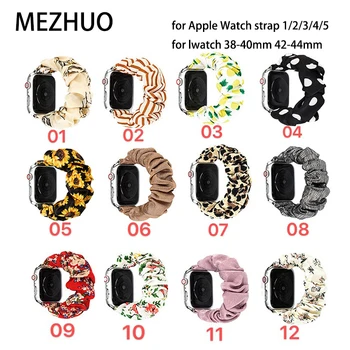 MEZHUO Je Primeren za Apple Watch Band 1 2 3 4 5 Je Primerna za Iwatch 38-40 mm 42-44 mm Trak
