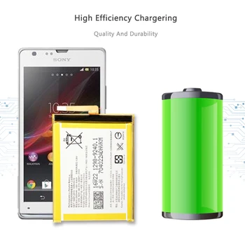 Baterijo telefona LIS1618ERPC Za Sony Xperia E5 Xperia XA F3113 F3112 F3116 F3115 F3311 F3313 2300mAh Brezplačna Orodja