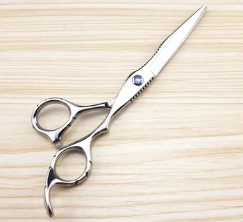 Klasična 6cr13 6 inch las škarje nastavite škarje za rezanje lase clipper barber redčenje škarje brado scisors frizerske škarje