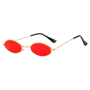 Ženske sončna Očala vogue Ovalne Očala Letnik Moški 90. letih Ameriški Stil Črno Roza Leče Luksuzni Modni Oblikovalec Stekla za Vožnjo