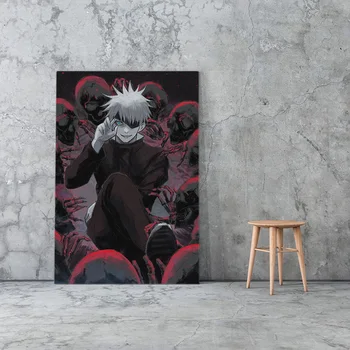 Jujutsu Kaisen Satoru Gojo anime platno slikarstvo dekor wall art slike spalnica študija doma dnevna soba dekoracijo tiskanje plakata