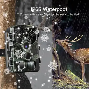 Samostojna lovska Kamera Lovske Kamere 20MP 1080P Prostem Wildlife Ogled Fotoaparat S PIR Senzor za 0,3 s Hitro Sprožitveno IP65 Vodotesen