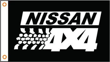 Avto zastava NISSAN Banner 3ftx5ft Poliester 06