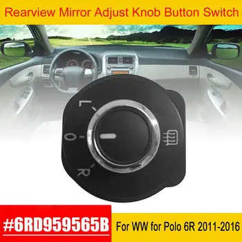 Avto Auto Rearview Mirror Prilagoditi Bunka Gumb Stikalo Za VW za za Volkswagen Polo 6R 2011 2012 2013 2016 6RD959565B