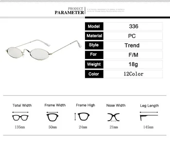Vintage Semi-Rimless sončna Očala Ženske/Moški Polarizirana UV400 Zonnebril Dames Punk Gothic 2020 Pilotni sončna Očala очки GIAUSA