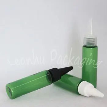 30 ML Zeleno Plastično Steklenico, je Opozoril Usta Skp , 30CC Jam/Gel za Prhanje Embalaža za Steklenice , Ličila Sub, stekleničenje ( 50 PC/Veliko )