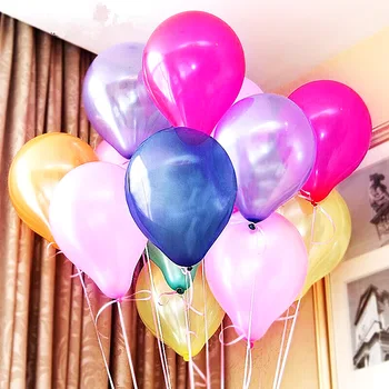 100 kozarcev/paket 10 inch 1,5 g pearlescent latex balon poročno dekoracijo rojstni dekoracijo round baloni