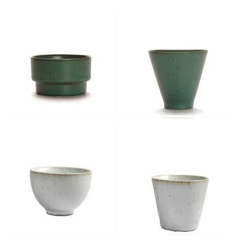 Nov Izdelek Ustvarjalno Čaj Skodelice Japonski Lončenina Tea Cup Rima Pokal Retro Peči Varianta Tea Cup Keramika Kung Fu Čaj, Set
