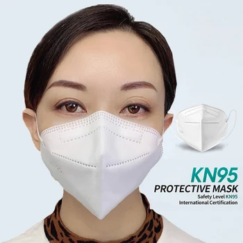 200 Kos FFP2 Mascarillas KN95 Obrazne Maske, Odrasli 5 Plasti Filtra Masko Filtracija Usta Maske Dustproof Respirator Masko