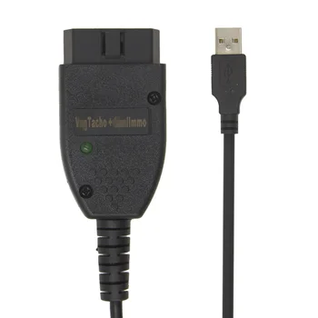USB za Vag Tacho 3.01+ za Opel Immo zračna Blazina prevoženih Kilometrov Popravek za VAG OBD2 Diagnostično Orodje, EEPROM IMMO Kabel z Visoko Kakovostjo