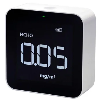 Temtop M10 Kakovosti Zraka Monitor za PM2.5 HCHO TVOC AQI Strokovno Elektrokemijske Senzor, Detektor Realnem Času, Prikaz
