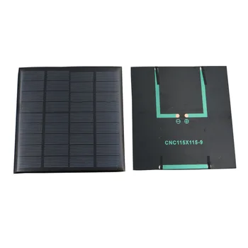 Mini 9V 2W 222mA solarnimi Polikristalnih Sončnih Celic Napajanje Plošča Modul DIY Baterija za Mobilni Telefon, Igrača Polnilnike