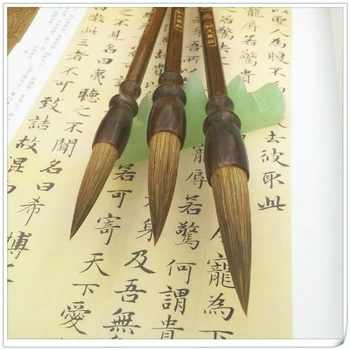 Kaligrafija Čopič, Pisala, Darilni Set Weasel Lase Krtačo Pero Tradicionalno Kitajsko Kaligrafijo Slikarski Čopič za Odrasle Otroke za Pisanje