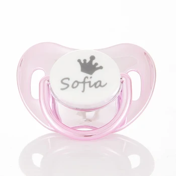 MIYOCAR po meri poljubno ime, osebno zlato roza bling cucla SGS varno cucla za otroka BPA free lutka baby tuš darilo PP-1111