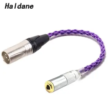 Haldane HIFI 4pin Balansiran XLR Moški-3,5 mm Stereo Ženski Avdio Kabel 3,5 mm za Balansiran XLR Priključek za Kabel