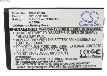 Cameron Kitajsko 1100mAh Baterija XP1-0001100 za Sonim/Socketmobile XP1, XP1 BT, XP3 Prizadevanju Za JCB Sitemaster, TP305, TP802, TP803