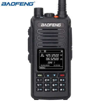 BAOFENG DM-1702 (GPS) DMR Walkie Talkie VHF, UHF Dual Band 136-174 & 400-470MHz Dvojnega Časa Reži, Tier 1 In 2 Digitalni/Analogni Ham Radio