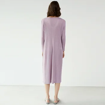 LANMREM Poletne obleke 2021 ženski krat preprost in eleganten V-izrez seksi nabrano obleko za ženske elaist ohlapne obleke nove YJ519