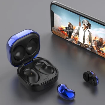 Novo S6plus TWS Bluetooth 5.1 Barva LED Zaslon Brezžični Mini Hi-fi Slušalke Ura Touch Kontrole Šport Vodotesne Slušalke z Mikrofonom