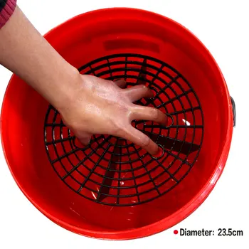 Vedro Peska Stražar Girt Past Vstavite Pranje, da se prepreči praske, ko pranje umazanije lak pad goba mikrovlaken Čiščenje Krpo, brisačo