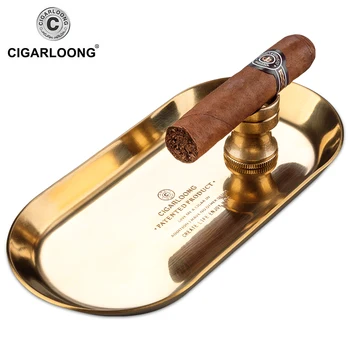 Evropski bron preproste praktične prenosne cigar pladenj pepelnik imetnik ostalo obleko, dvodelno, CL-103B