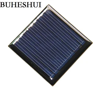 BUHESHUI Mini Sončne Celice, Modula DIY solarnimi Bolycrystalline 0.25 W 5V Za Baterijo 3,7 V Izobraževanje Kompleti 45*45 MM Brezplačna Dostava
