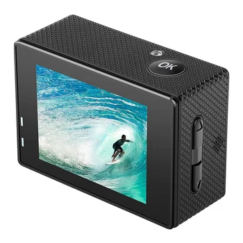 VROČE-NA-Q40C delovanje Fotoaparata 2.7 K/30 FPS, 1080P/60FPS WIFI 24MP Ultra HD Mini Čelada Cam WiFi Nepremočljiva Športna Kamera