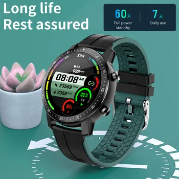 PS30 Pametno Gledati Moški Ženske z Dolgo Življenjsko dobo IP68 Vodotesen smartwatch HR/BP Srčni utrip Fitnes Tracker Pazi za IOS Android