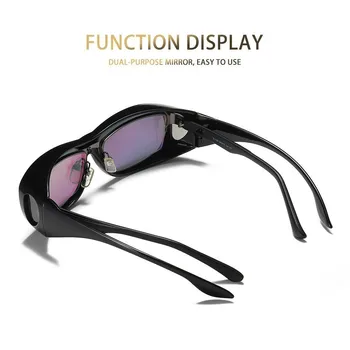 Polarizirana Night Vision Prenos Sončna Očala Moških Overzet Zonnebril Voznik Sončna Očala Ženske, Očala Proti Bleščanju Uv 400 Očala