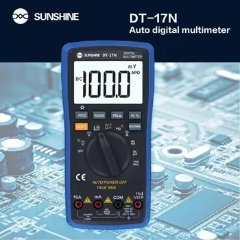 SUNSHINE DT-17N Auto matic digitalni multimeter Visoko natančnost Napetosti, toka in upora merilne opreme