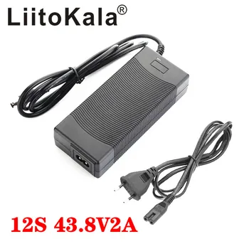 LiitoKala 36V 2A LiFePO4 baterijo, Polnilnik izhod ali 43,8 V 2A polnilec 36V LiFePO4 Polnilnika, ki ga uporabljate za 12S 36V Električno kolo baterije LFP