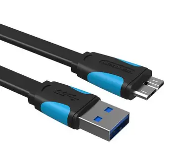 Banja Super Hitrost USB 3.0 A na Mikro-B Kabel za Prenos Podatkov Kabel Za Prenosni Trdi Disk Galaxy Note3 Galaxy S5