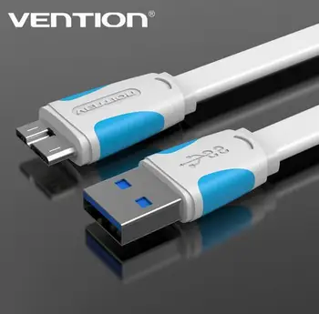 Banja Super Hitrost USB 3.0 A na Mikro-B Kabel za Prenos Podatkov Kabel Za Prenosni Trdi Disk Galaxy Note3 Galaxy S5