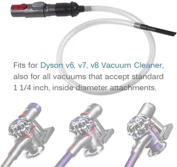 Mirco Vakuumski Pripomočki priloga Deli Kit za Dyson V7 V8 in V10 Kabel Brezplačno sesalnik