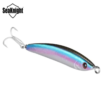 SeaKnight SK052 Fishing Lure 1PC 80 mm za 13,5 g 3.15 v Kovinski Težko Vabe Potopu Svinčnik S Oster Kljuke 8 Barv