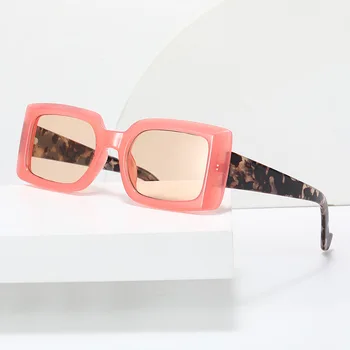 2020 trend Modni Vintage sončna Očala Ženske blagovne Znamke Oblikovalec Retro Žensko UV400 Objektiv Eyewears Pravokotnik Očala