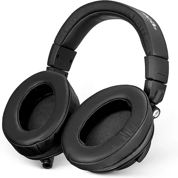 Zamenjava Uho Blazine Blazine za Audio-Technica ATH-M50X M40X za Turtle Beach HyperX za Sennheiser Slušalke Black Earpads