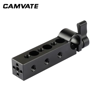 CAMVATE 15 mm Standard En Rod Objemka Za DSLR Fotoaparat težav poiščete / Izražanju Roke/ Čevelj Nosilci/ Magic Arm/ Žogo Glavo Montaža