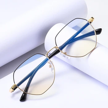 ŠT.ONEPAUL Očala Modre Svetlobe Blokiranje Očala, Optično Oči Spektakel UV Blokiranje Okrogle Očala Računalnik Očala Proti Blue Ray