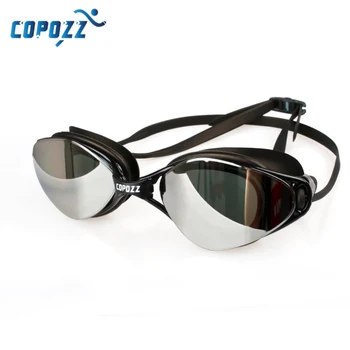 Povsem Novo Strokovno Plavalna Očala Anti-Fog UV Nastavljiv Plating Moški Ženske Nepremočljiva Silikona Plavati Očala za Odrasle Očala