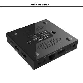 X96 Android 7.1 TV Box Amlogic S905W 2GB DDR3 16 GB EMMC Core Quad 2,4 GHz WIFI 2.0 HD 4K*2K HD Smart Set Top Box X96W TV Box