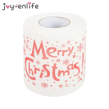 2020 Toaletni Papir Božič Vzorec Serija Trak Papirja Božični Dekor Natisne Smešno Toaletni Papir Božični Okraski Za Dom