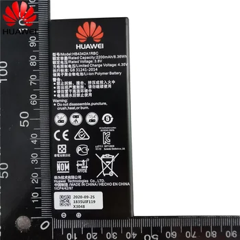 2020 Novo Izvirno Huawei Baterije HB4342A1RBC za Huawei Y5II Y5 II 2 Vzpon 5+ Y6 Čast 4A SCL-TL00 Čast 5A LYO-L21 2200mAh