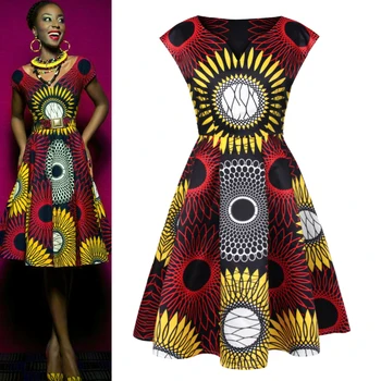 Dashiki afriške obleke za ženske bazin riche obleko africaine seksi ženske obleke afriške krilo
