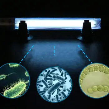 Praktične Zasnove, Nepremočljiva UV Sterilizator Potopne UV Svetilka UV-Čiščenje Vode, Razsvetljava Fish Tank Luči Akvarij EU