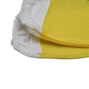 Blagovne znamke Rumena Ovčje kože Zračen Yellow Očesa Čebel Rokavice Prezračevane Strokovno Anti Čebel za Čebelji Panj Čebelar